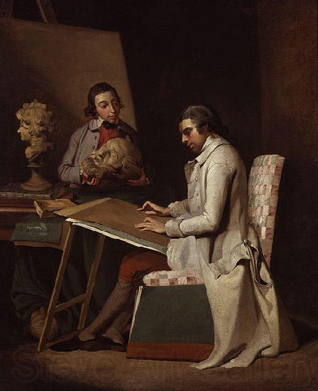 John Hamilton Mortimer Self-portrait Spain oil painting art